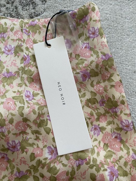 Fusta casual cu imprimeu