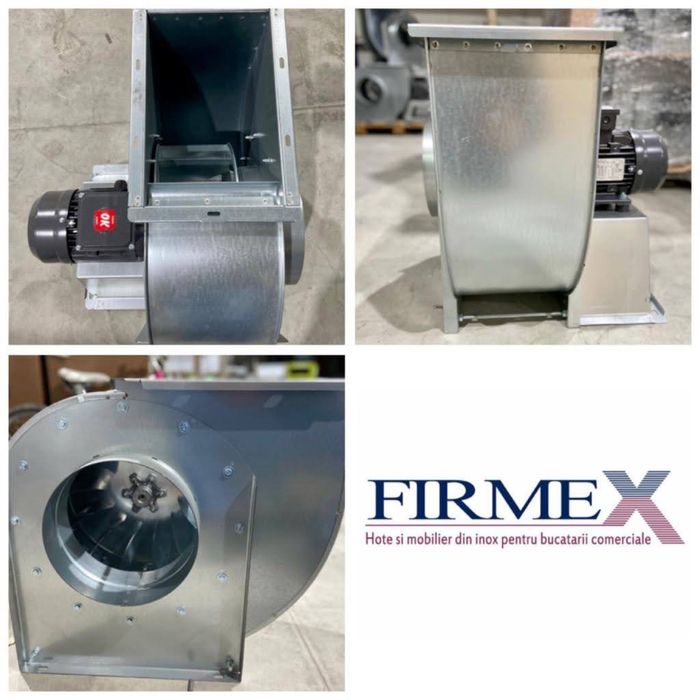 Motor extern hota profesionala ventilator hota debit 2500 mc/h