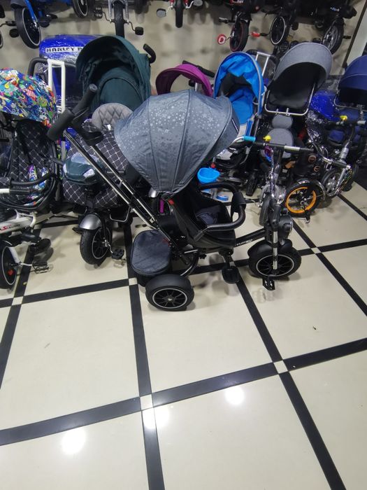 Новая велоколяска TURBO TRIKE модель MS-0755