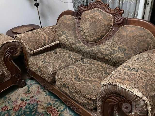 Диваны для гостиной, дерево, гобелен