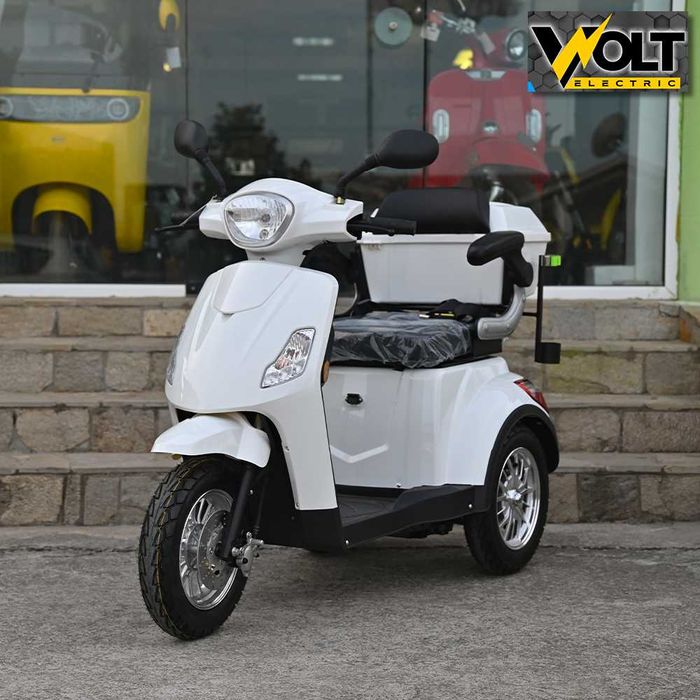 Триколка Volt Electric FM1 с рекуперация и магнитна спирачка, 60V