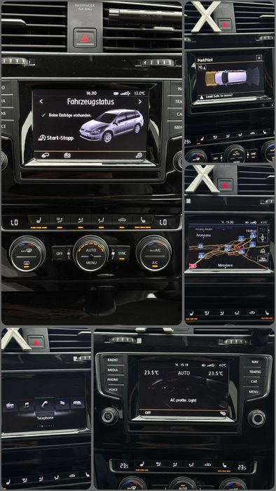 Golf 7 Highline Masaj LED Piele