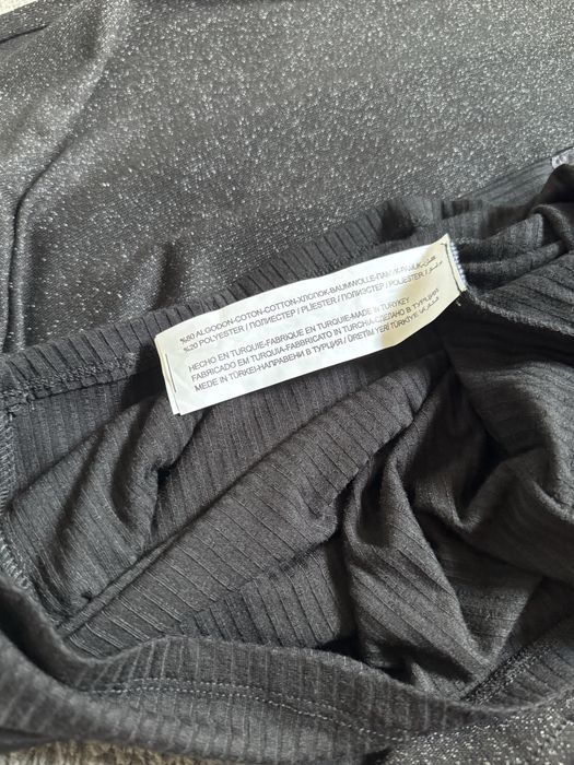 Rochie eleganta neagra, cu aplicatii stralucitoare - Marimea M