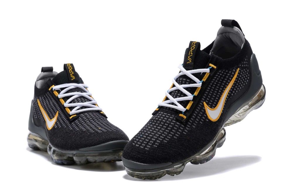 Nike Air Vapormax 2021 All Black gold 45
