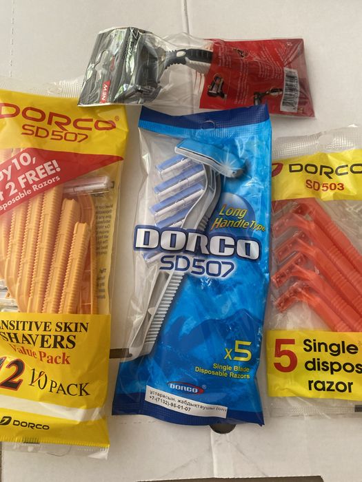 Продам одноразовые станки разные фирма оригинал DORCO