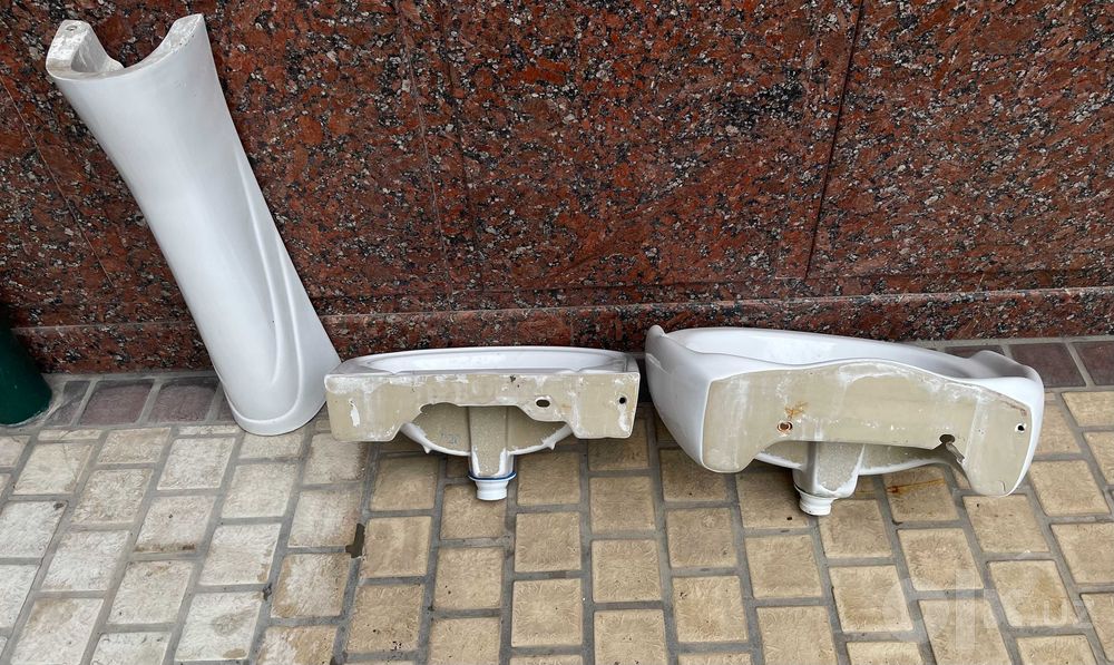 Раковина тюльпан б/у