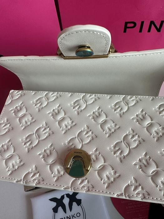 PINKO Love One Mini Dc – оригинална кожена чанта | НОВА | Код: 104