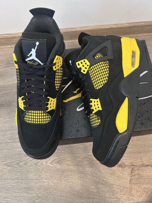 Jordan 4 Yellow Thunder | Marimea 42.5
