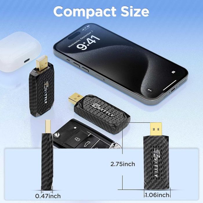 Автомобилен адаптер MSXTTLY Mini 3in1 V-Stream