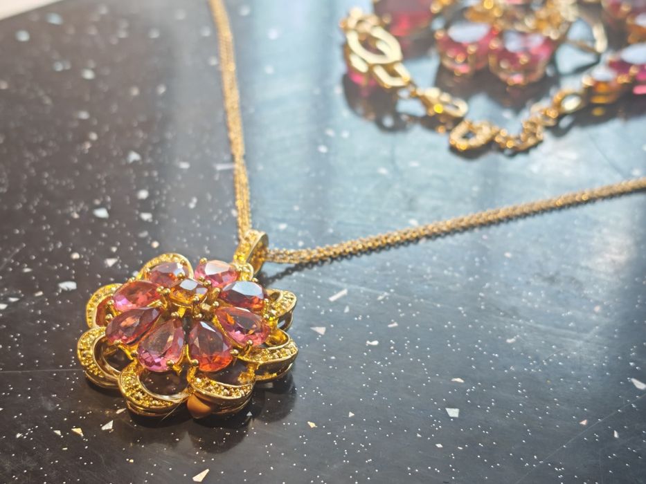 Set bijuterii placate aur 18K