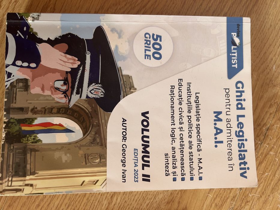 Carti admitere mai jandarmerie drept