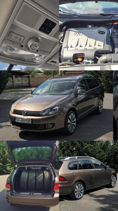 VW golf 6 DSG automat diesel euro 5 140 cai HIGHLINE