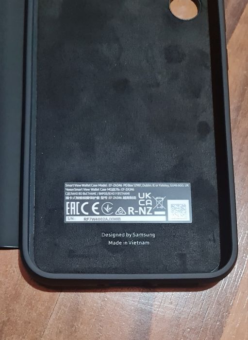 Husa flip activa originala Samsung Smart View Wallet Case Galaxy A34
