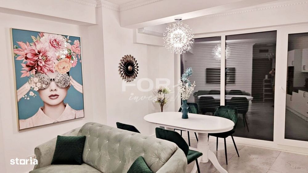 Apartament lux 3 camere de inchiriat in Luceafarul