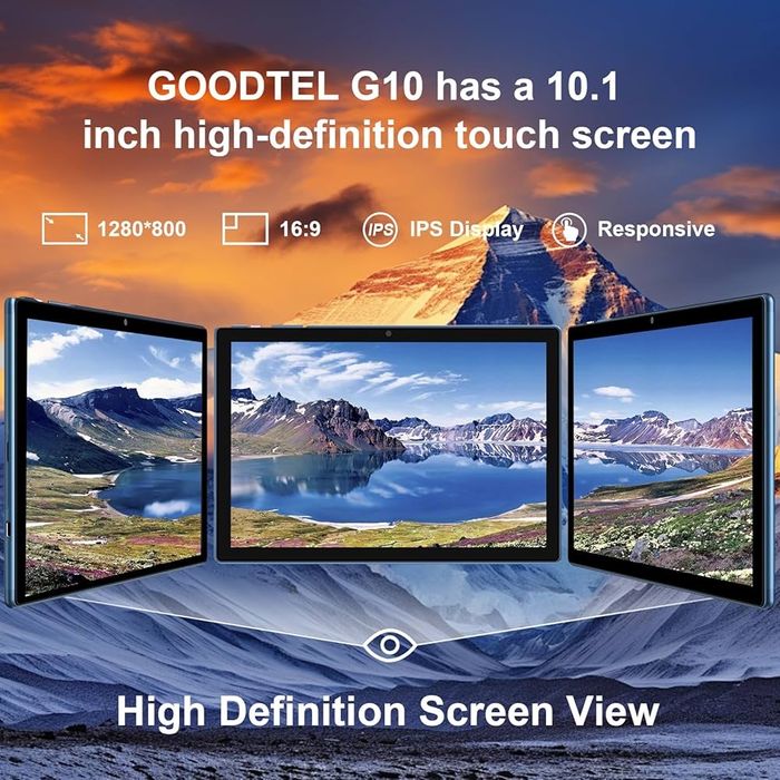 Таблет Goodtel G10, 10.1", Octa-Core, 14GB RAM, 128GB, 5+8MPкамера