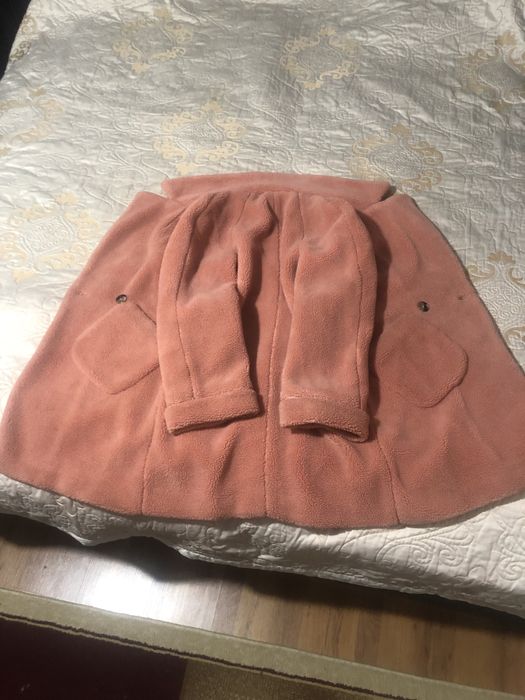 Шуба плюшевая размер S