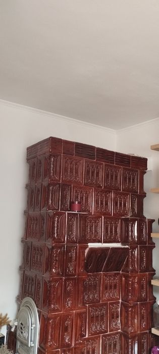 Soba șemineu de teracota