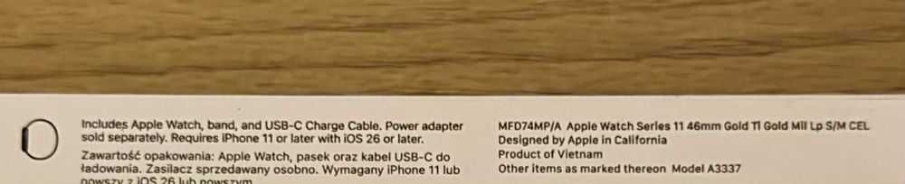 Apple watch 11 titanium