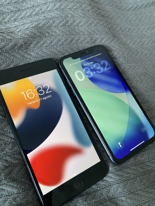 iPhone 11 и 7+ оба 128гб