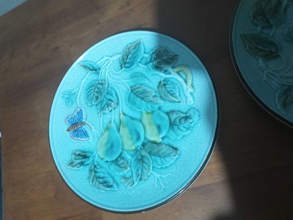 Doua farfurii Majolica