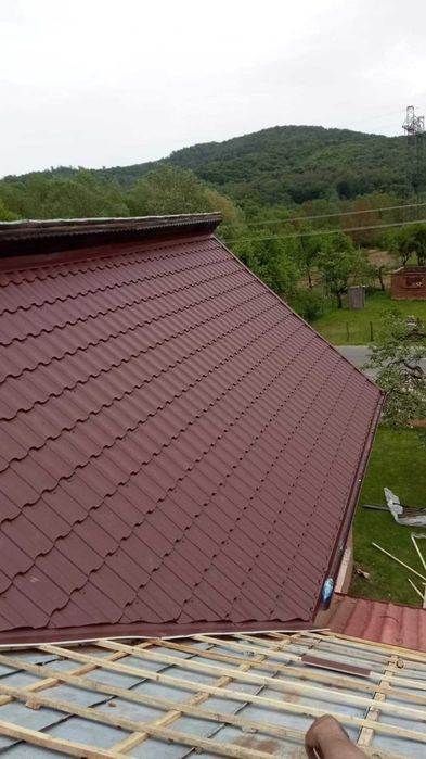 Montaj acoperișuri, Reparații, Dulgherie, Mansardări, Jgheaburi, renovare acoperis