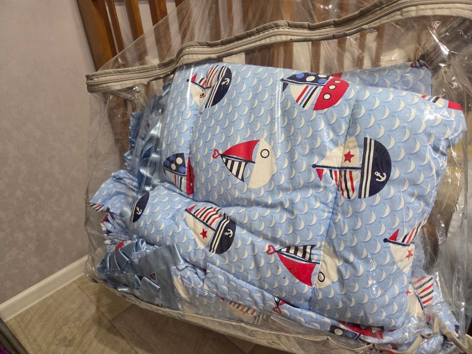 Бортики для детской кроватки