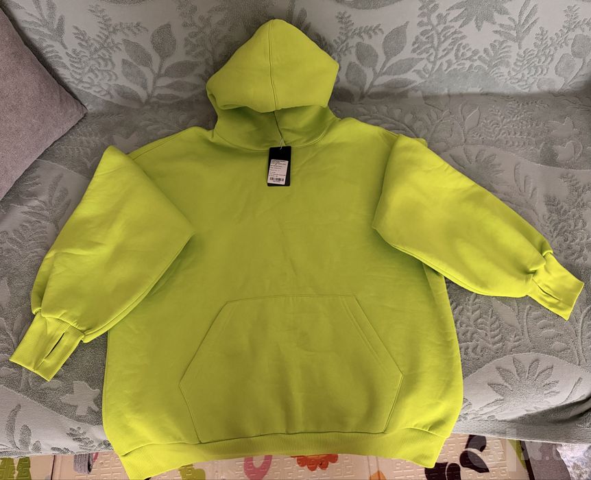 Худи Oversize с начёсом