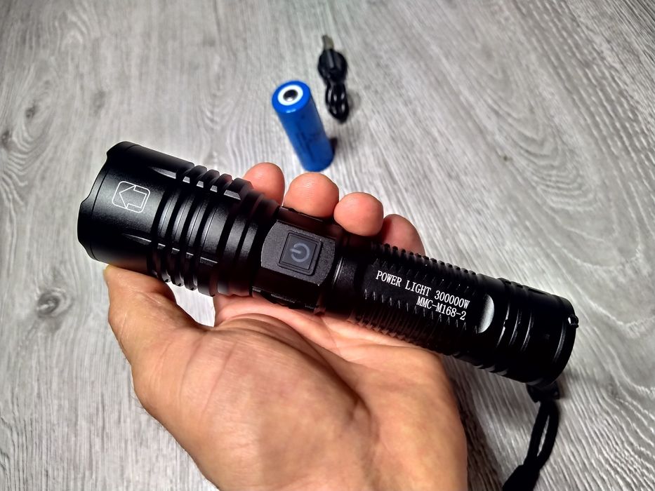 Lanterna Profesionala cu led tip laser mmc-m168-2, Camping, Vanatoare