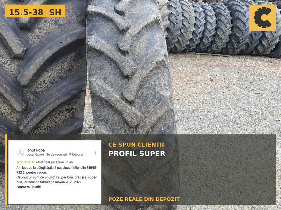 Cauciucuri 15.5-38 400/75R38 Ceat Anvelope Tractor SH IEFTIN Garantie