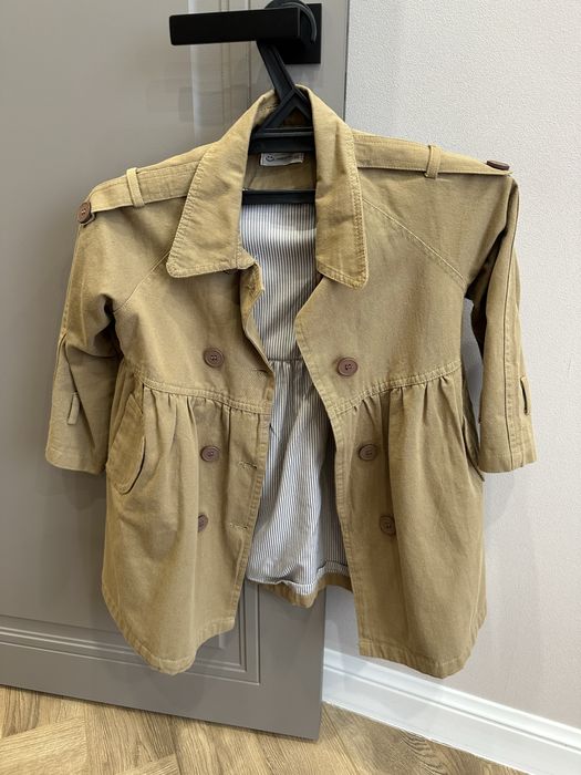 Детский тренч для девочки