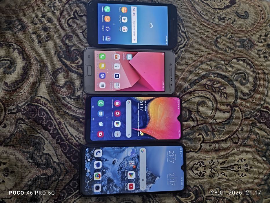 Продам 4 телефона