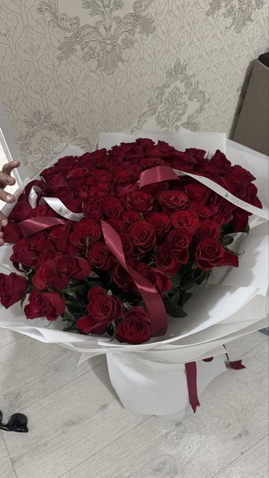 101 роза, ақтау, вчера купили, от NAZY,