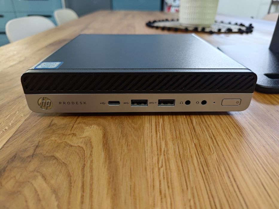 Calculator PC HP ProDesk 600 G5 Mini + Monitor MSI 21.5" FHD 100 Hz