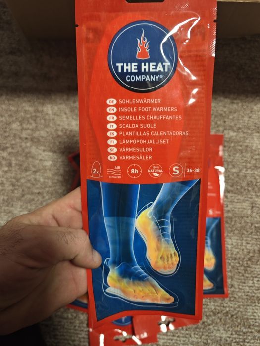 Tălpici papuci cu încălzire  8 bucăți