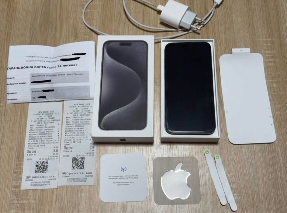 Iphone 16 pro MAX 256GB, 91% БАТЕРИЯ, БЕЗ ЗАБЕЛЕЖКИ!