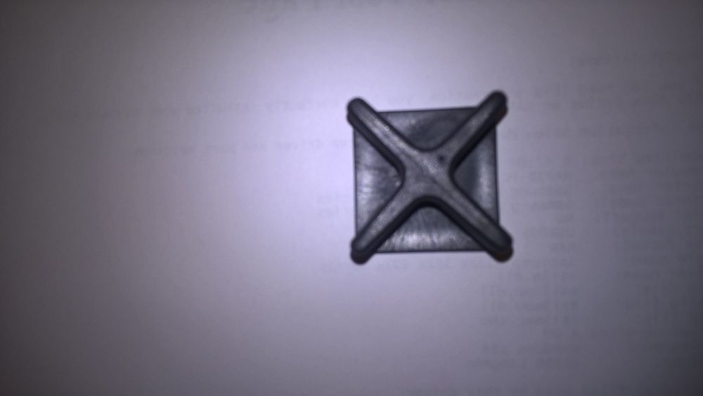 Clema din inox panou bordurat Capace plastic pentru profil  gard