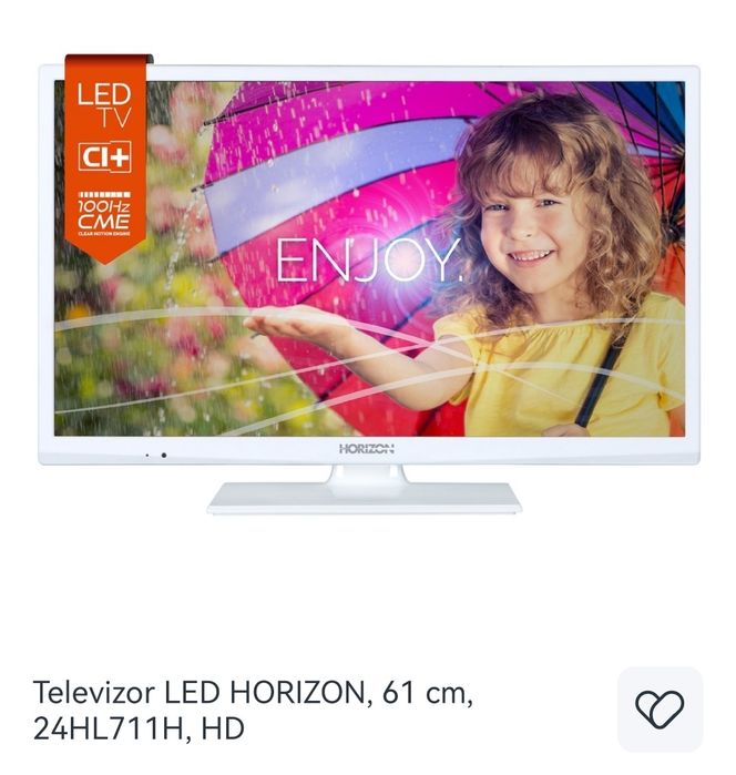 Televizor led tv horizon 24 inch 61 cm