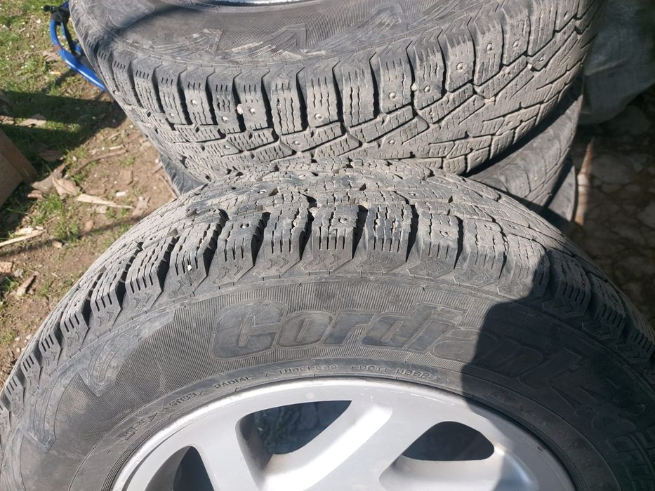 Диски с резиной шипованые