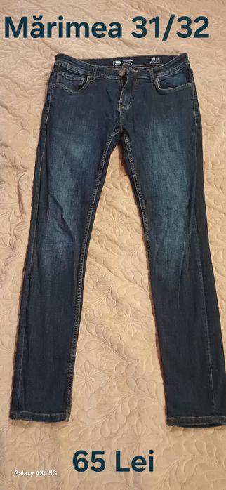 Jeansi baieti Denim Bershka marimi diferite SH