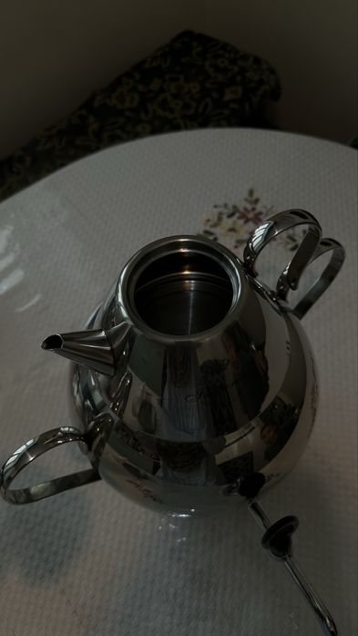 Самовар с чайником