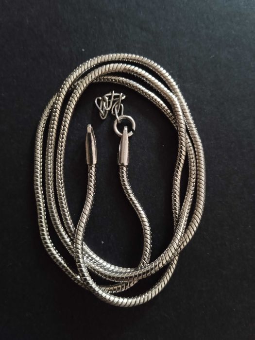 Бижута колие синджир медальон