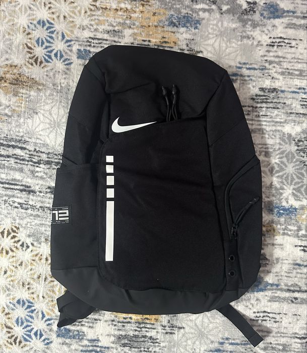 Ghiozdan Nike Elite Hoops negru alb