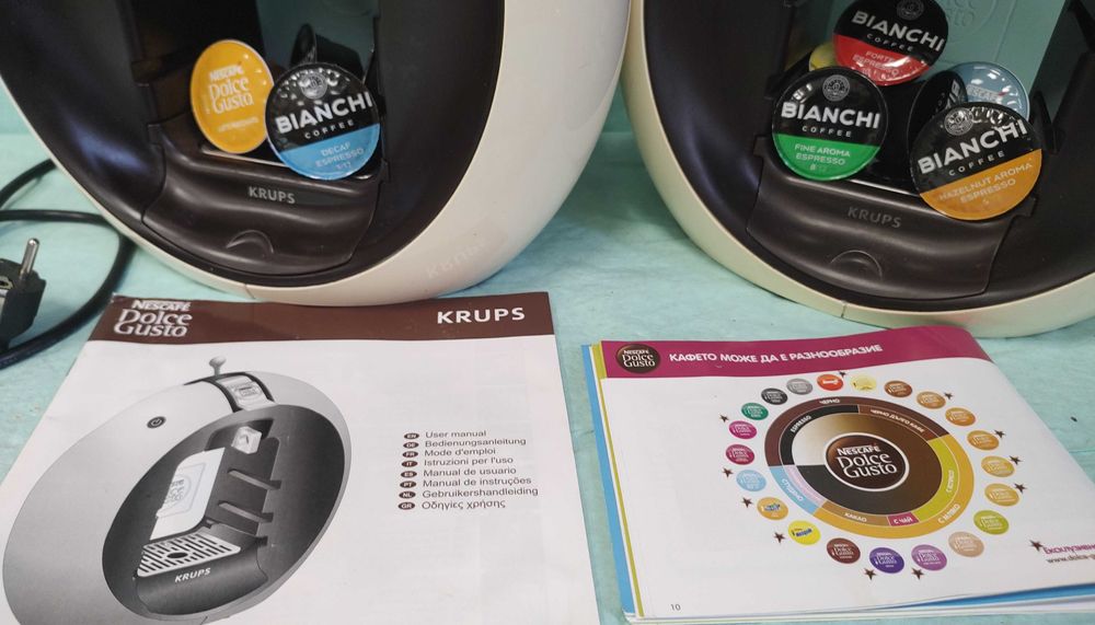 Кафемашина с гаранция 1 година NESCAFÉ® Dolce gusto Krups Circolo.B&W
