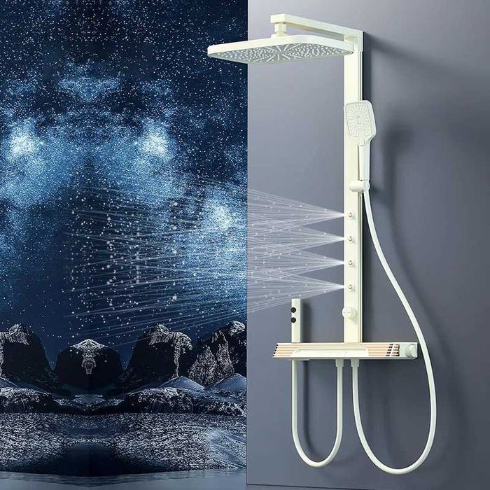 Модерен хидромасажен душ с дисплей и LED подсветка D38