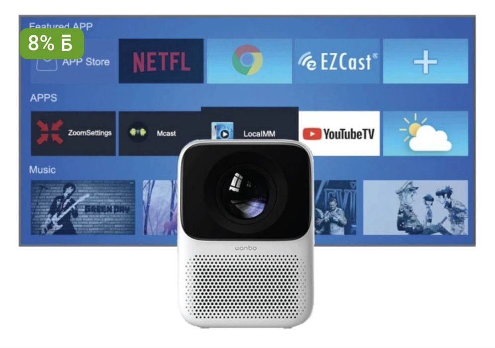 Срочно продам проектор! Новый