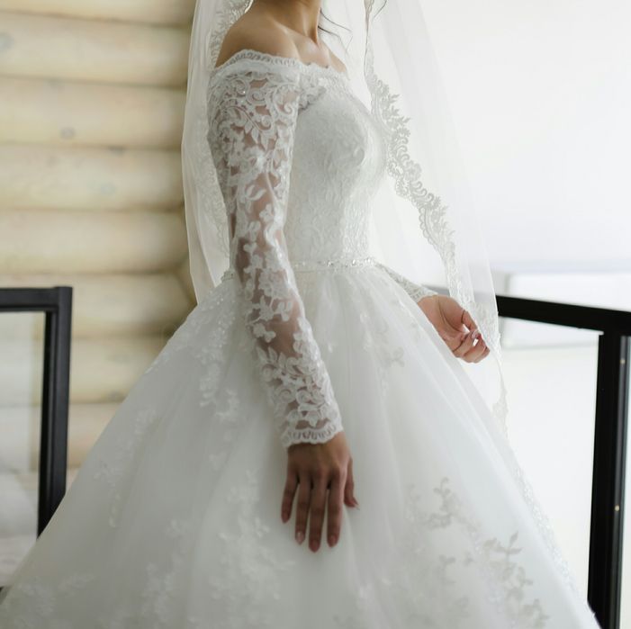 Свадебное платье!