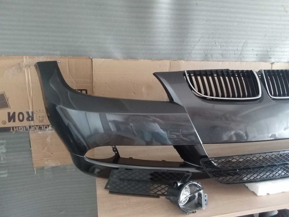 Pachet Bara fata completa BMW E90/E91 Gri A22 Sparkling Graphite 05-09