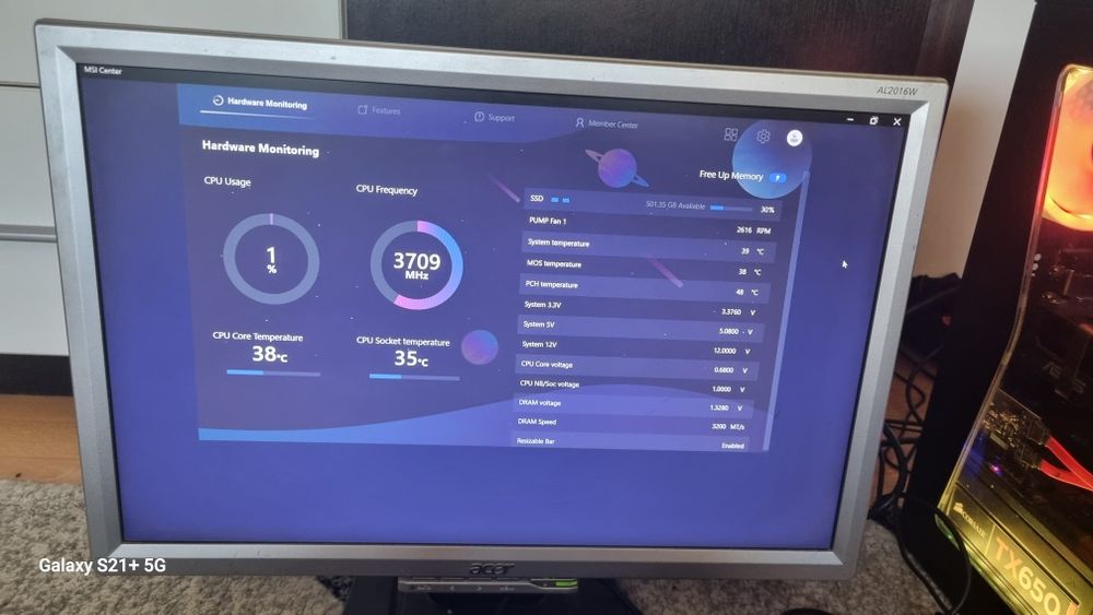 Pc gaming Ryzen 7 (în garanție)