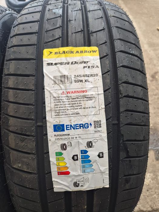 245 40 20 si 275 35 20 Black Arrow noi 4 anvelope vara noi