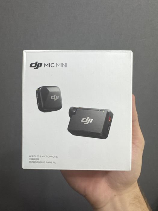 Микрофон DJI Mic Mini 1 TX + 1 RX Type-C черный